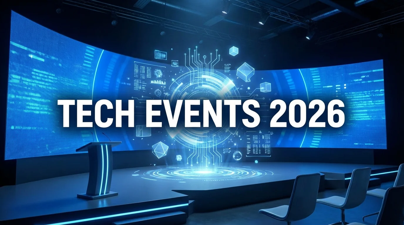 Cover Image for Biggest Tech Events & Conferences in 2026 (Full Calendar with Countdowns)